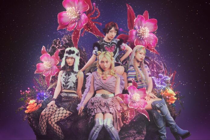 HANABIE. Hit Start On Life Is Short, O Brave Girl HANABIE. pose in colourful Harajuku-core styling for the release of Life Is Short, O Brave Girl, the opening theme for Young Ladies Don’t Play Fighting Games.